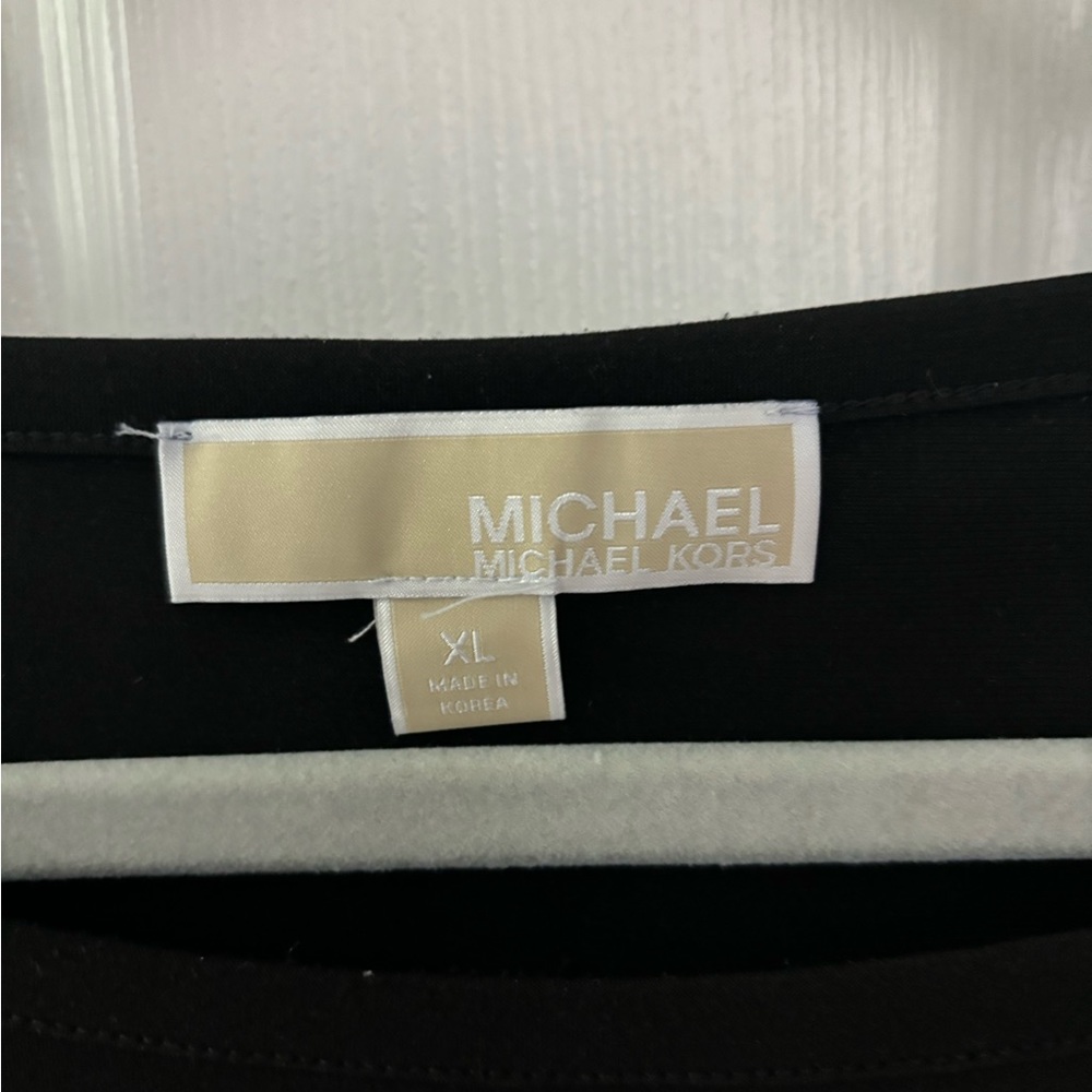 Michael Kors, black shirt with tags